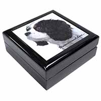 Tri-Col King Charles-With Love Keepsake/Jewellery Box