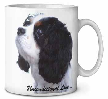 Tri-Col King Charles-With Love Ceramic 10oz Coffee Mug/Tea Cup