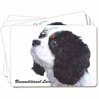 Tri-Col King Charles-With Love Picture Placemats in Gift Box