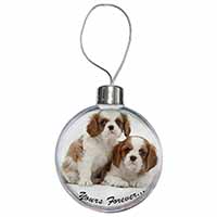 Blenheim King Charles Spaniels Christmas Bauble