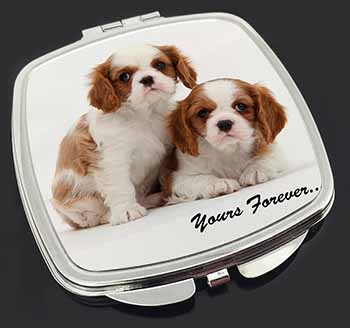 Blenheim King Charles Spaniels Make-Up Compact Mirror