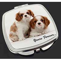 Blenheim King Charles Spaniels Make-Up Compact Mirror