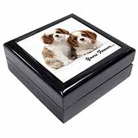 Blenheim King Charles Spaniels Keepsake/Jewellery Box