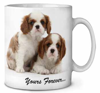Blenheim King Charles Spaniels Ceramic 10oz Coffee Mug/Tea Cup