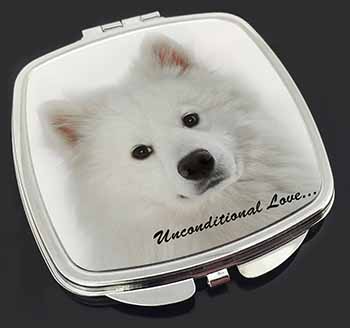 Samoyed Dog with Love Make-Up Compact Mirror