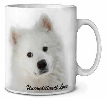 Samoyed Dog with Love Ceramic 10oz Coffee Mug/Tea Cup