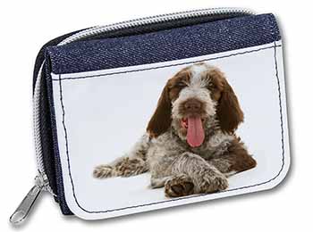 Italian Spinone Dog Unisex Denim Purse Wallet