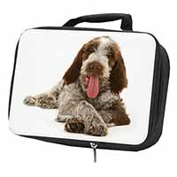 Italian Spinone Dog Black Insulated School Lunch Box/Picnic Bag