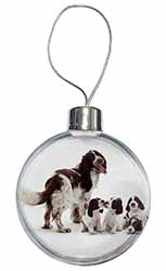 Springer Spaniel Dogs Christmas Bauble
