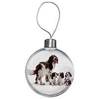 Springer Spaniel Dogs Christmas Bauble