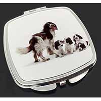 Springer Spaniel Dogs Make-Up Compact Mirror