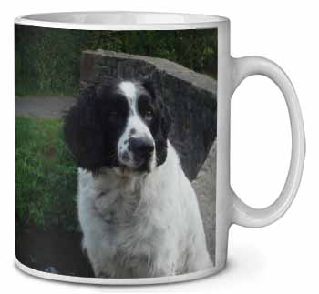 Black and White Springer Spaniel Ceramic 10oz Coffee Mug/Tea Cup