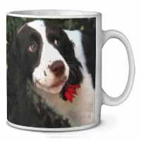 Springer Spaniel Dog and Flower Ceramic 10oz Coffee Mug/Tea Cup