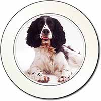 Black and White Springer Spaniel Car or Van Permit Holder/Tax Disc Holder