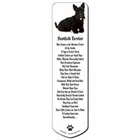Scottish Terrier Bookmark, Book mark, Printed full colour