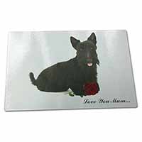 Large Glass Cutting Chopping Board Scottie+Rose 