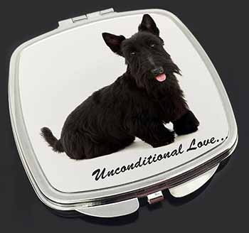 Scottish Terrier Dog-With Love Make-Up Compact Mirror