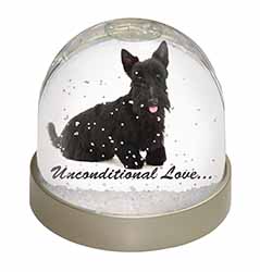 Scottish Terrier Dog-With Love Snow Globe Photo Waterball
