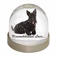Scottish Terrier Dog-With Love Snow Globe Photo Waterball