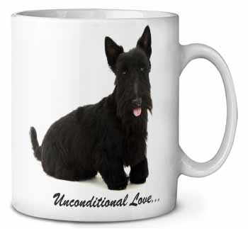 Scottish Terrier Dog-With Love Ceramic 10oz Coffee Mug/Tea Cup