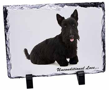 Scottish Terrier Dog-With Love, Stunning Photo Slate