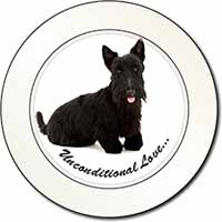 Scottish Terrier Dog-With Love Car or Van Permit Holder/Tax Disc Holder