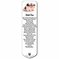 Shih-Tzu Dog Bookmark, Book mark, Printed full colour