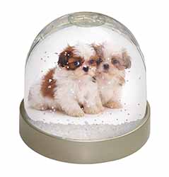 Shih-Tzu Dog Snow Globe Photo Waterball