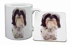 Shih-Tzu Dog Mug and Coaster Set