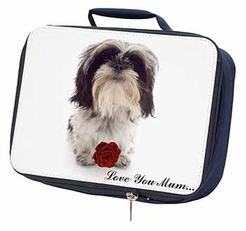 Shih Tzu with Rose 