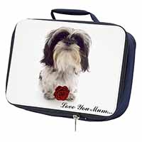 Shih Tzu with Rose 