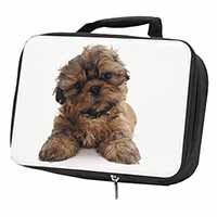 Shih-Tzu Dog Black Insulated School Lunch Box/Picnic Bag