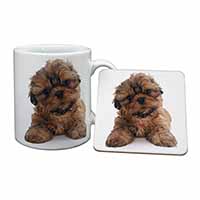 Shih-Tzu Dog Mug and Coaster Set