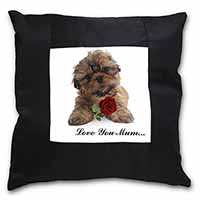 Shih Tzu Dog with Rose 