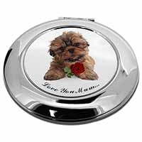 Shih Tzu Dog with Rose 