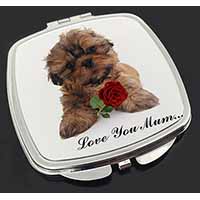 Shih Tzu Dog with Rose 