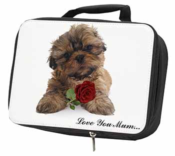 Shih Tzu Dog with Rose 