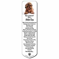 Shih-Tzu Dog-Love Bookmark, Book mark, Printed full colour