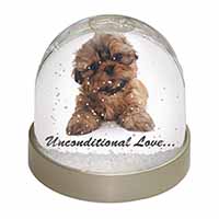 Shih-Tzu Dog-Love Snow Globe Photo Waterball
