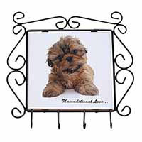 Shih-Tzu Dog-Love Wrought Iron Key Holder Hooks