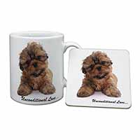 Shih-Tzu Dog-Love Mug and Coaster Set