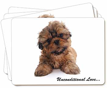 Shih-Tzu Dog-Love Picture Placemats in Gift Box