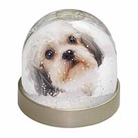 Cute Shih-Tzu Dog Snow Globe Photo Waterball