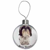 Shih Tzu Dog-Love Christmas Bauble