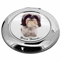 Shih Tzu Dog-Love Make-Up Round Compact Mirror