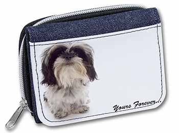 Shih Tzu Dog-Love Unisex Denim Purse Wallet