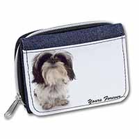 Shih Tzu Dog-Love Unisex Denim Purse Wallet