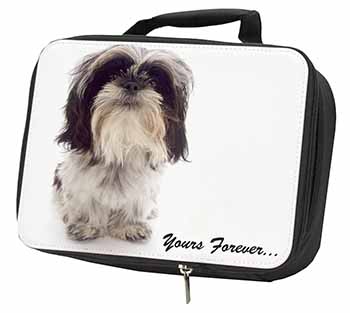Shih Tzu Dog-Love Black Insulated School Lunch Box/Picnic Bag