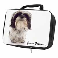 Shih Tzu Dog-Love Black Insulated School Lunch Box/Picnic Bag