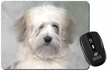 White Tibetan Terrier Dog Computer Mouse Mat